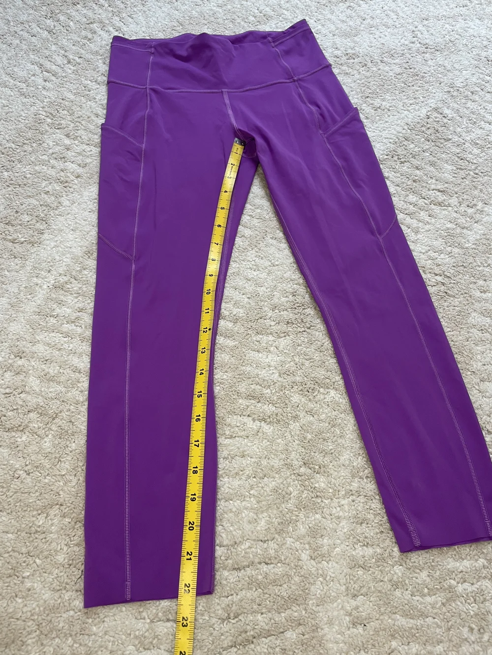 Lululemon Athletica High-Rise Violet/Purple Leggings Size 6
